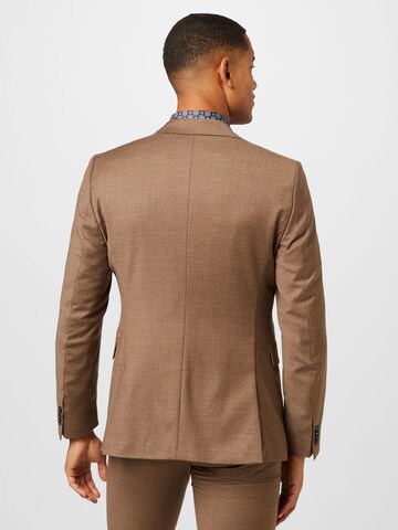Tiger of Sweden Slim fit Suit 'S.JERRETTS' in Brown