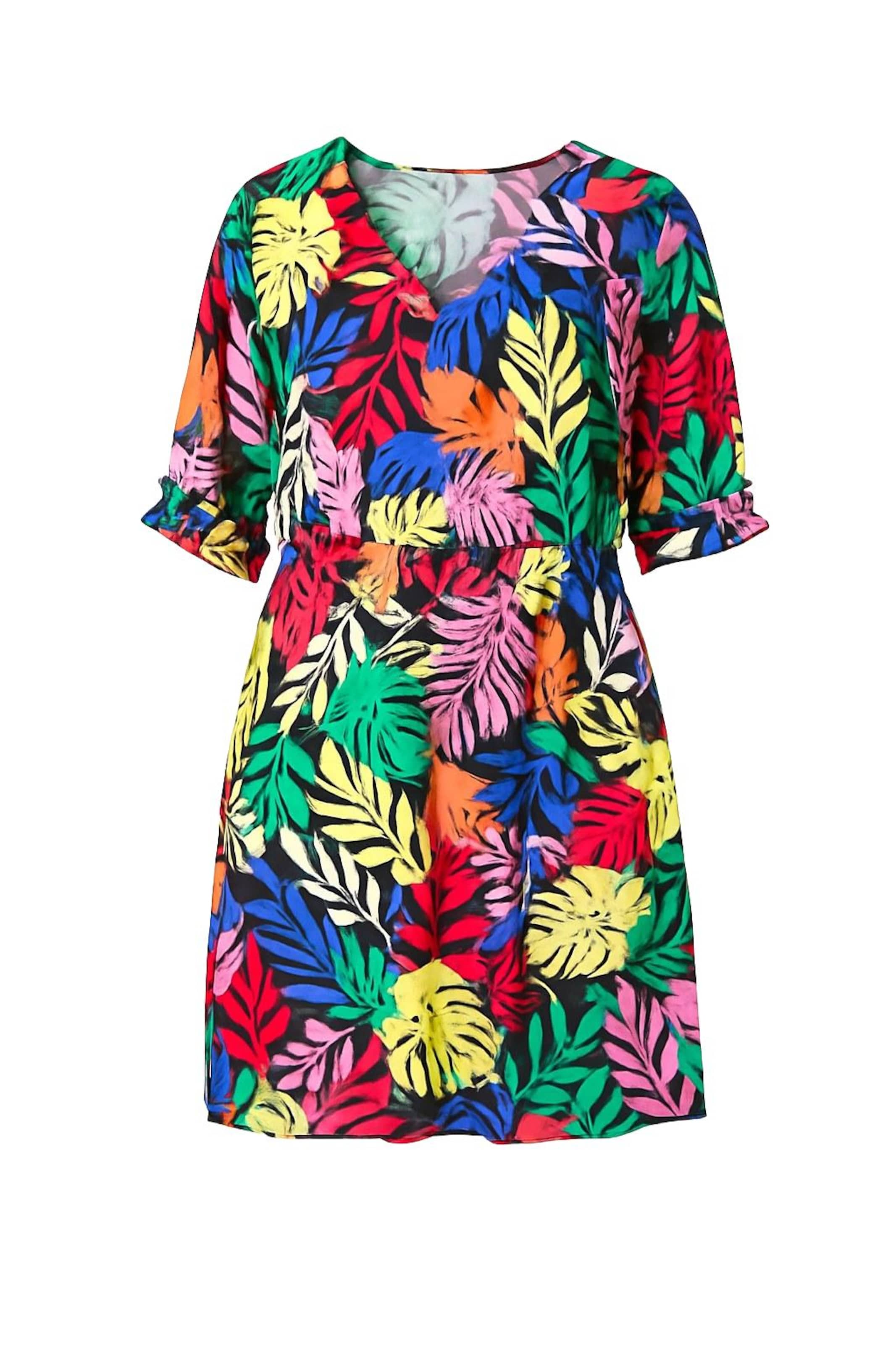 Stil Diva Kleid in Mischfarben: Vorderseite