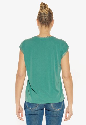 Le Temps Des Cerises Shirt 'SOFIA' in Green