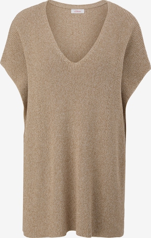 s.Oliver Cape in Beige: front