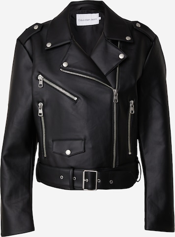 Calvin Klein Jeans Jacke in Schwarz: predná strana