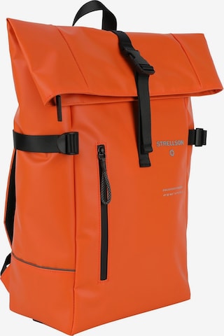 STRELLSON Backpack 'Stockwell 2.0 Eddie' in Orange