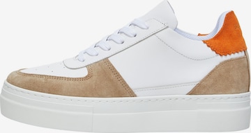 SELECTED FEMME Låg sneaker 'HARPER' i vit: framsida