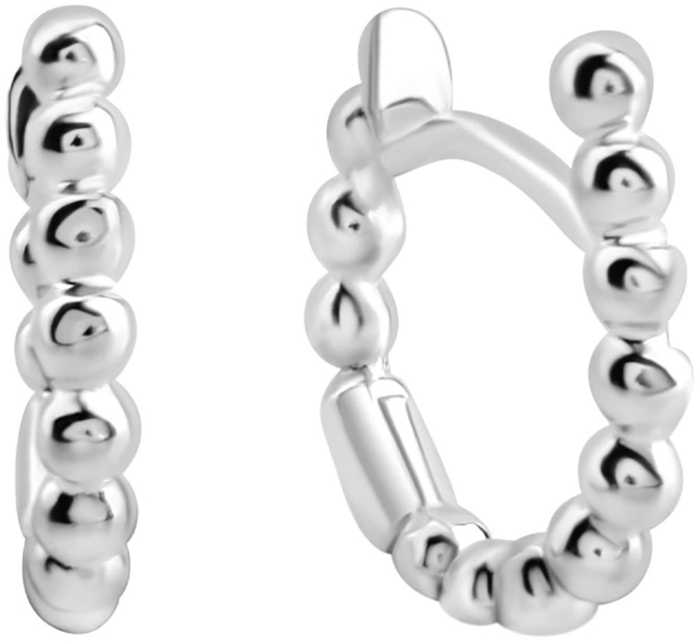 FIRETTI Earrings in Silver: front
