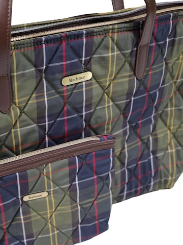 Barbour - Shopper 'WETHERHAM QUILTED TARTAN 262MLBA0344' en verde
