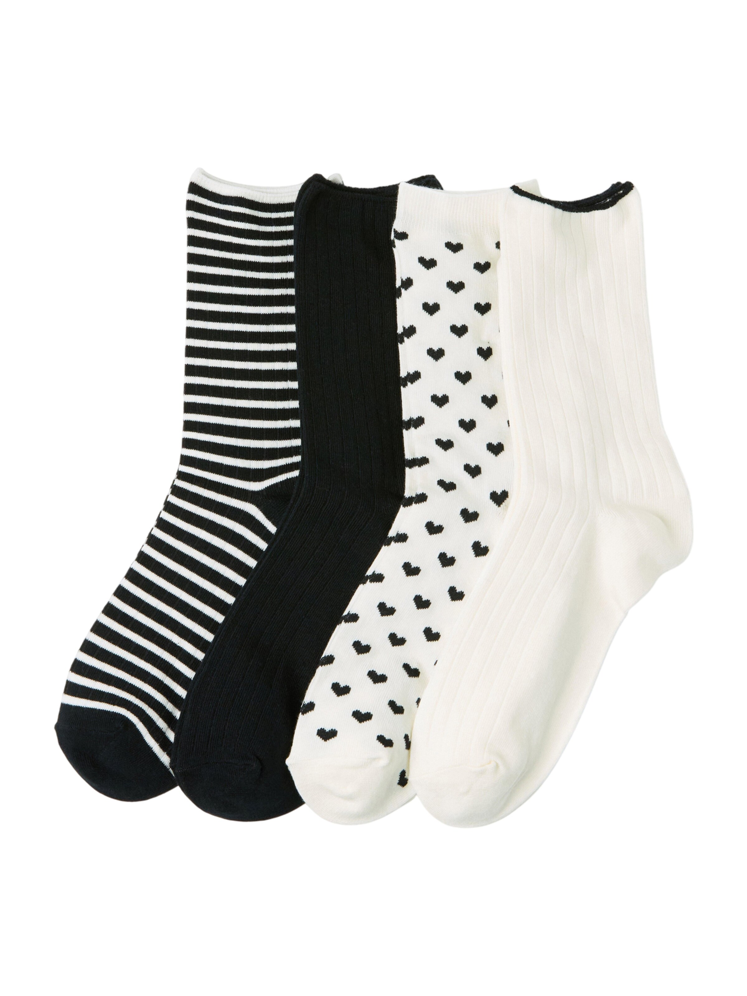 Lindex Socks in White: front