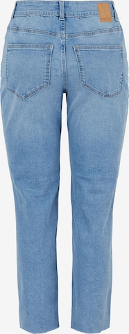 PIECES Loosefit Jeans 'Luna' in Blau