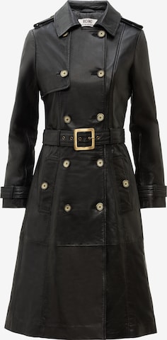 RICANO Mantel 'Gloria' in Schwarz: Vorderseite