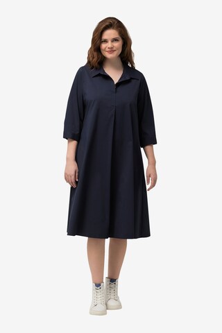 Robe-chemise Ulla Popken en bleu