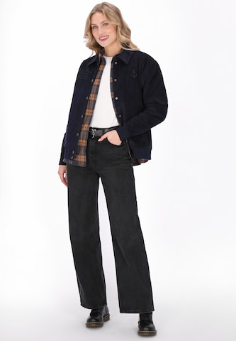 DreiMaster Vintage - Casaco meia-estação em azul