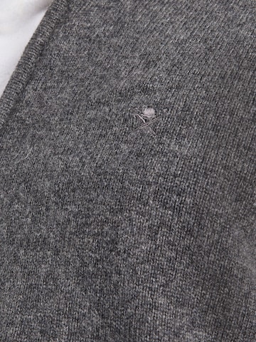 Vestes en maille Hackett London en gris