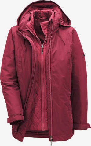 Goldner Between-Season Jacket in Red: front