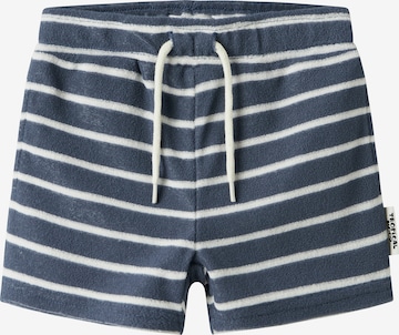 NAME IT Shorts 'NMMFINTI' in Blau: Vorderseite