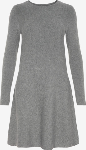 Robes en maille 'Nancy' VERO MODA en gris : devant