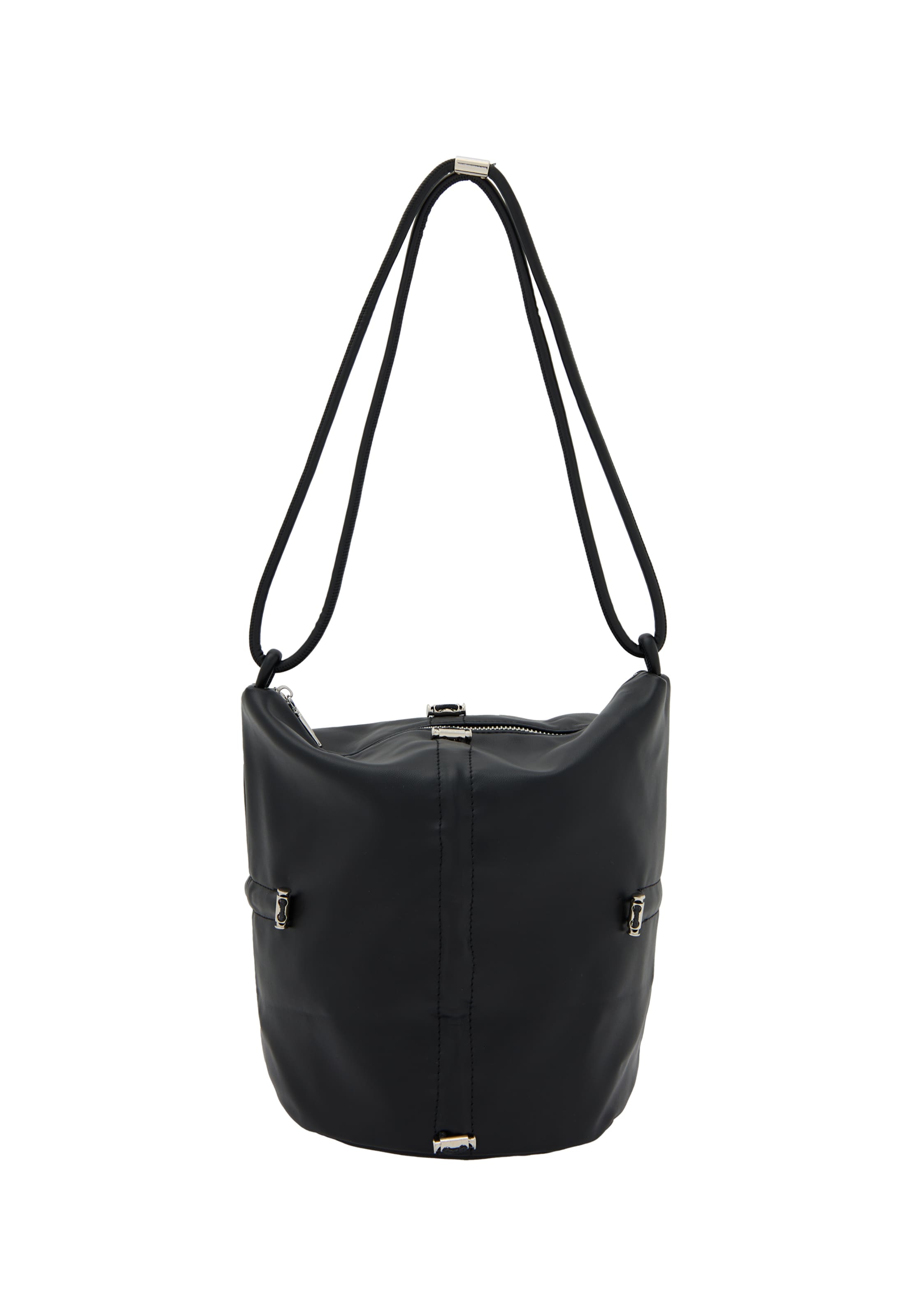 Geantă de umăr NAEMI pe negru, Vizualizare produs