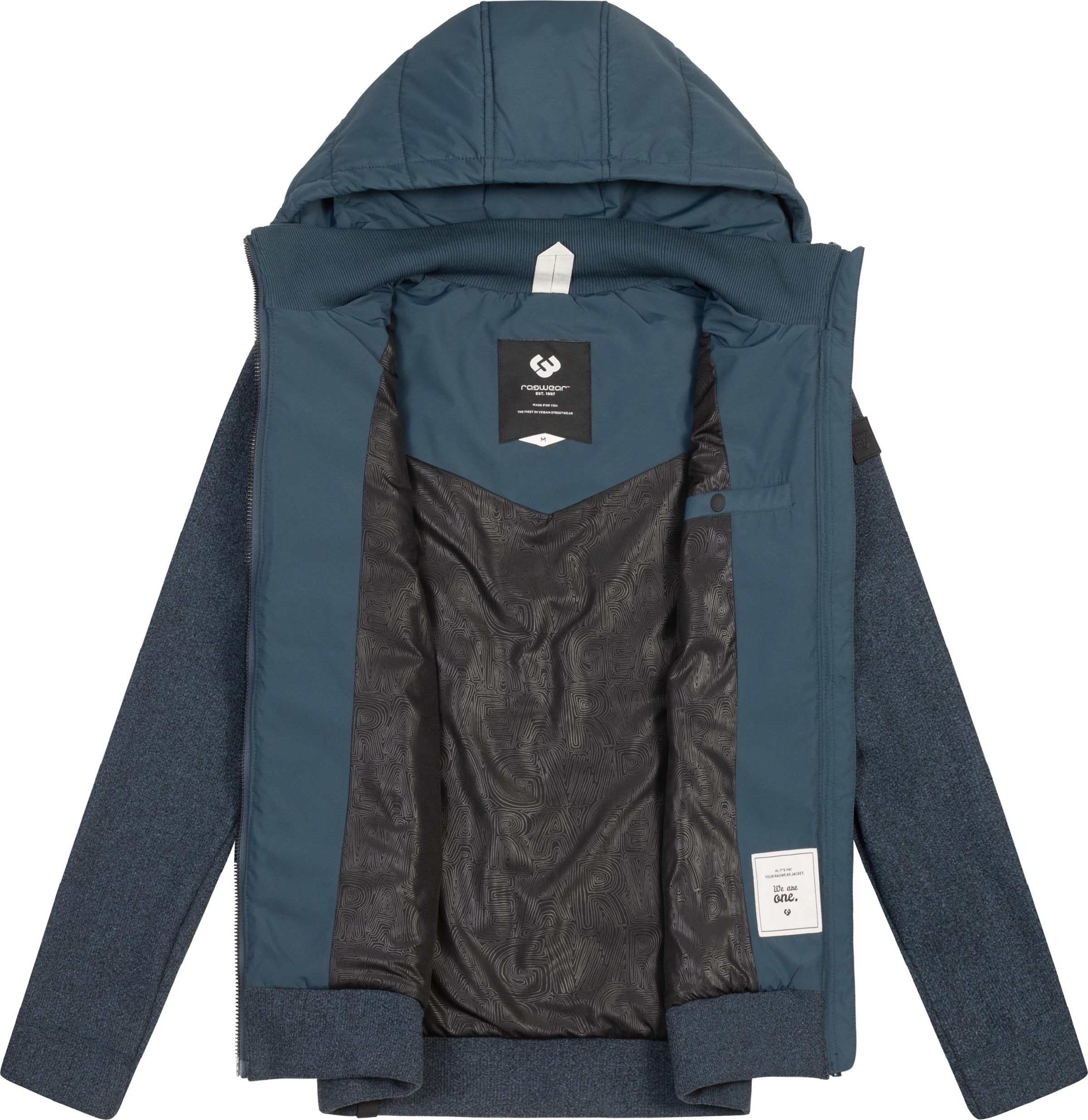 Veste mi-saison 'Doryan' Ragwear en bleu