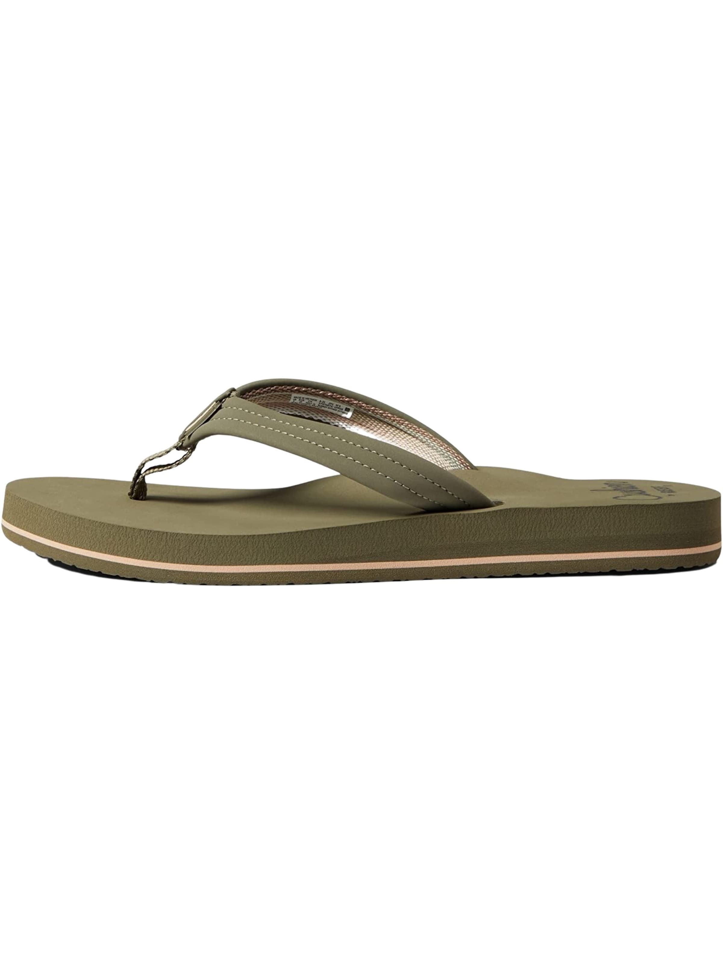 Flip-flops 'Breeze' de la REEF pe verde: față