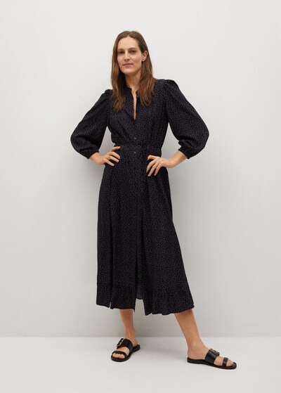 Mango Kleid Cherry In Schwarz About You 