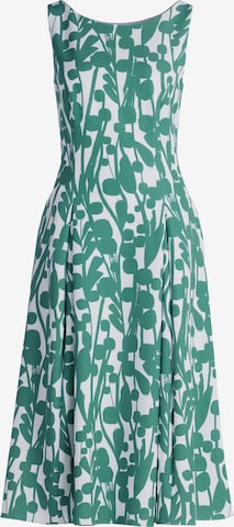 Robe de cocktail Vera Mont en vert : devant