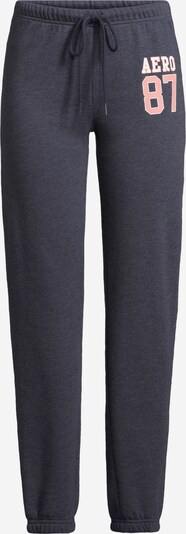 Pantaloni AÉROPOSTALE di colore beige / blu notte / albicocca, Visualizzazione prodotti
