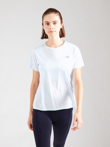 Maglia funzionale 'Essentials' di new balance in blu: frontale