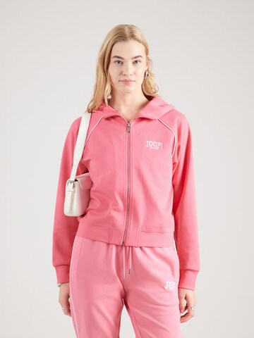 JOOP! Jeans Суичъри с качулка 'Tito' в розово: отпред