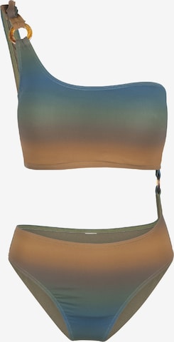 LingaDore Swimsuit in Brown: front