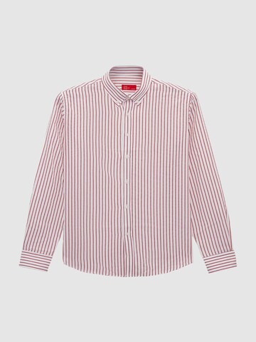 D’S Damat Regular Fit Hemd in Rot