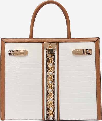 ALDO Handbag 'AVOMA' in Beige / Brown / Gold / White, Item view