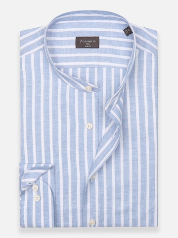 7Camicie Slim Fit Businesshemd 'Caravaggio'‌‌‌ in Blau
