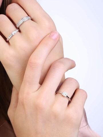 Lucardi Ring 'Chic' in Wit