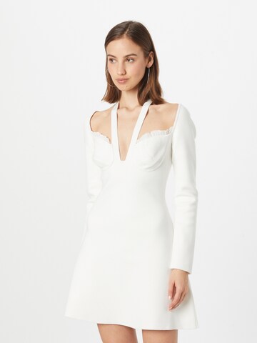 3.1 Phillip Lim - Vestido de cocktail em branco: frente