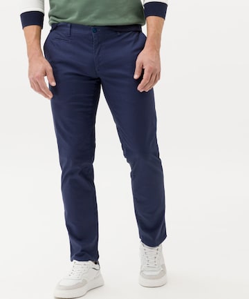 BRAX Regular Chino Pants 'Fabio' in Blue: front