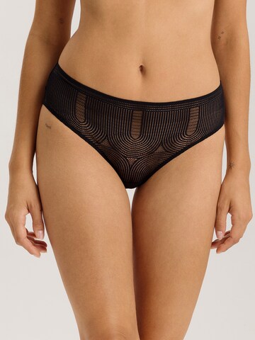 Hanro Slip ' Martha ' in Black: front