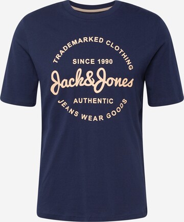 JACK & JONES Μπλουζάκι 'FOREST' σε μπλε: μπροστά