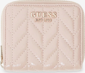 GUESS Wallet 'Cheryl' in Pink: front