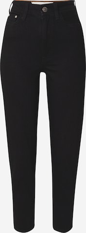 River Island Tapered Jeans in Black: front