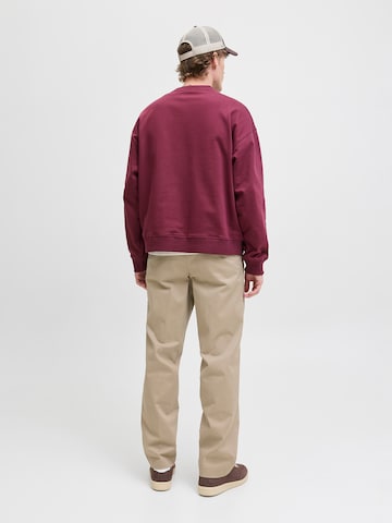 JACK & JONES Свободный крой Брюки-чинос 'JPSTKANE MASON' в Бежевый