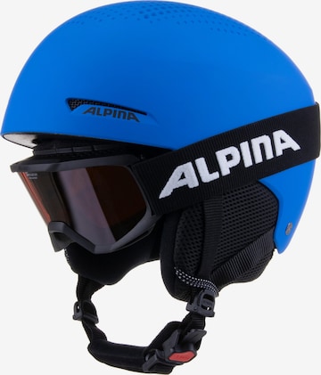Alpina Helm 'ZUPO' in Blau: predná strana