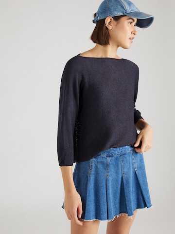 MORE & MORE Pullover 'Dolman' in Blau