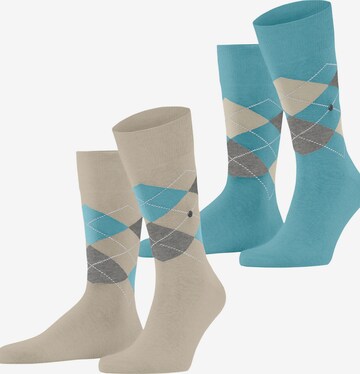 BURLINGTON Socks 'Everyday Argyle' in Grey: front