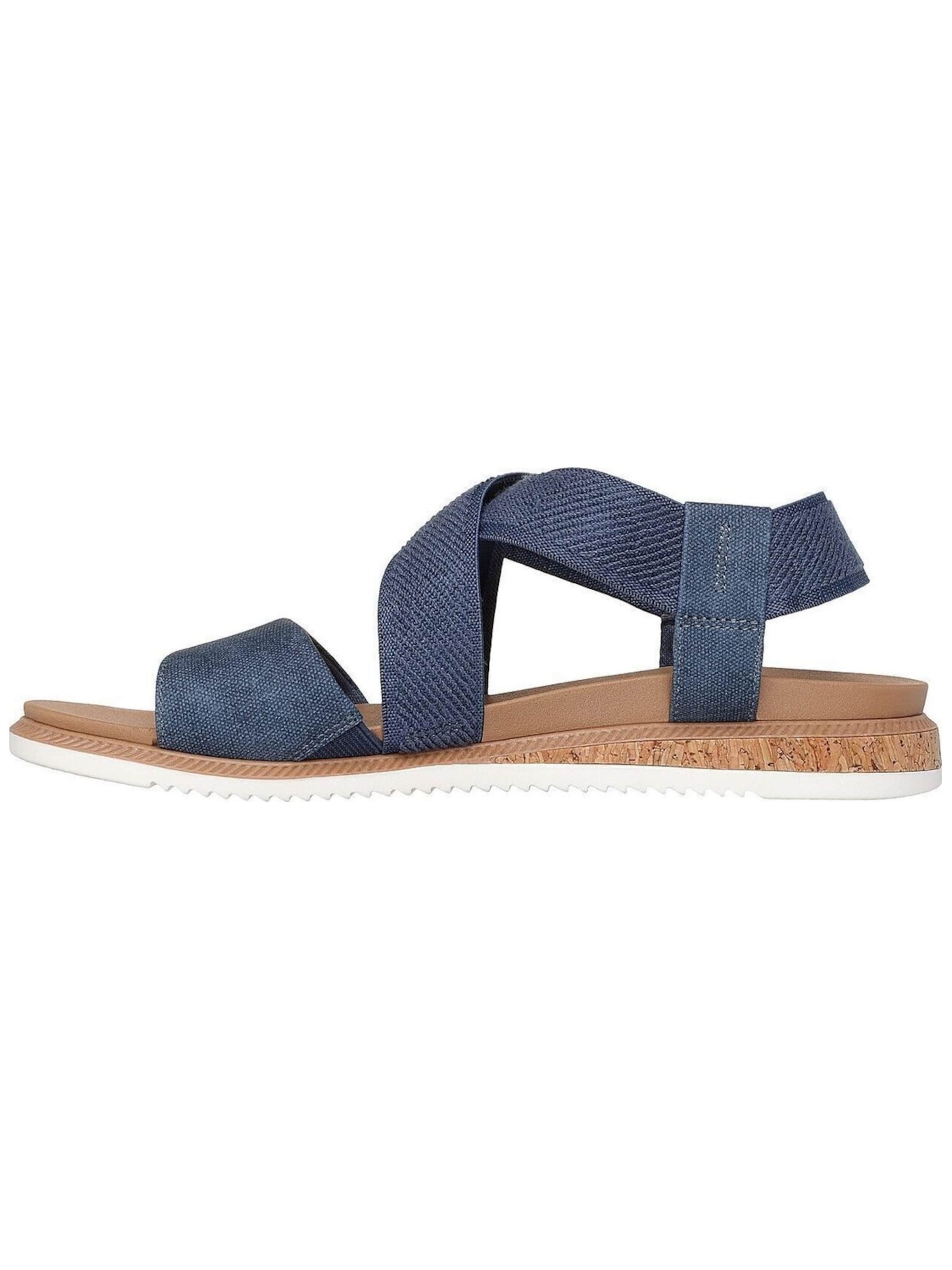 SKECHERS Sandal 'Skechers Desert Kiss Low' in Blue