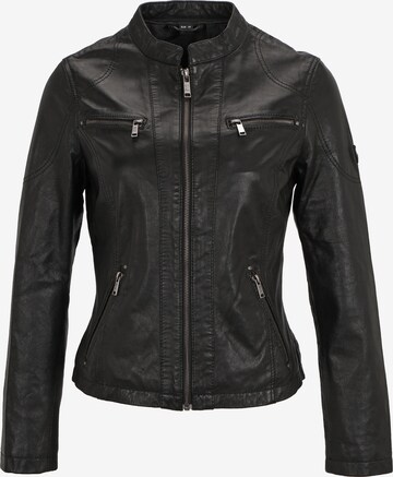 H.I.S Between-Season Jacket in Black: front