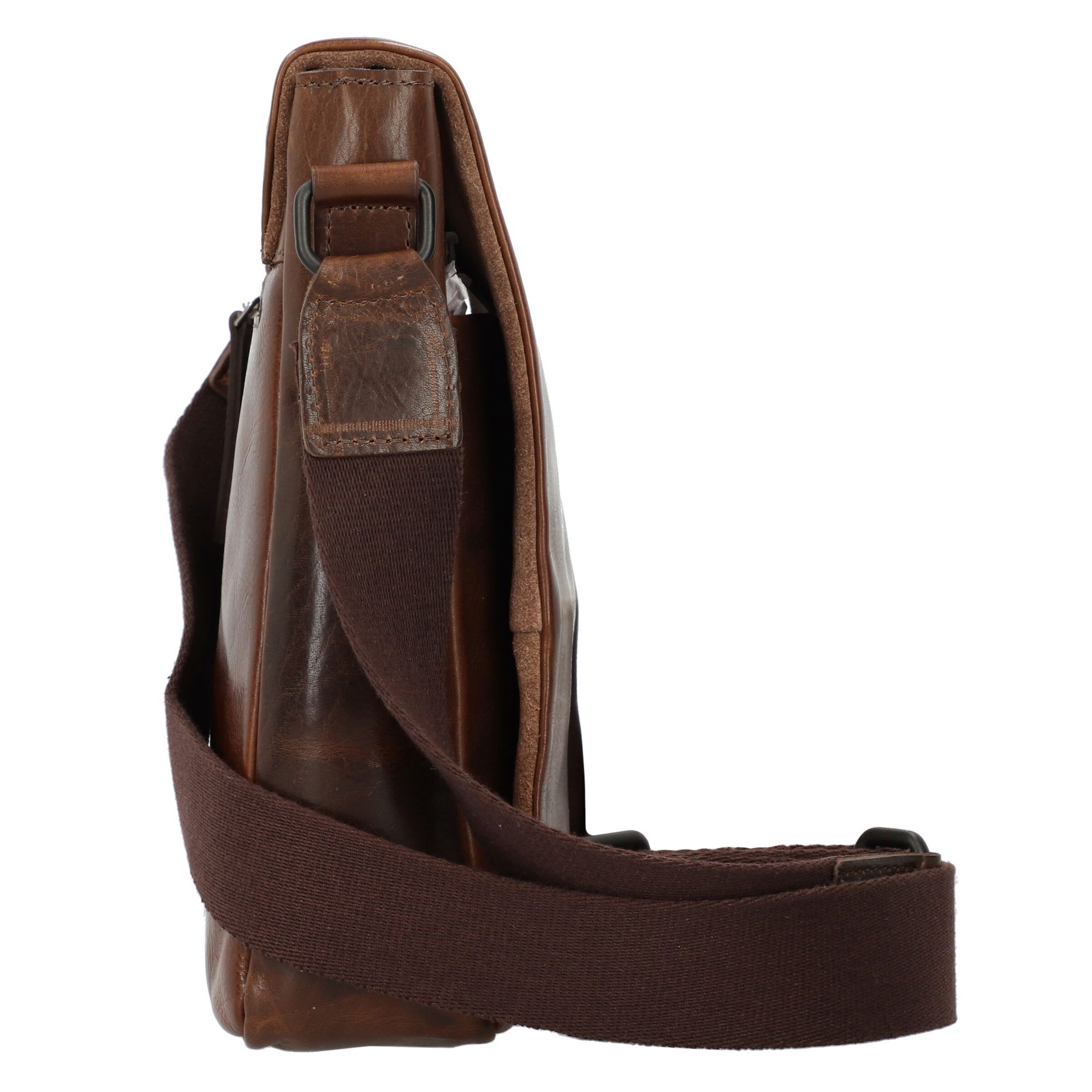 GREENBURRY Schoudertas 'Newport' in Bruin