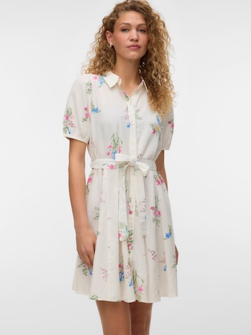 VERO MODA Blusekjole 'VMDICTHE' i hvid: forside