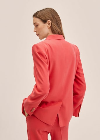 Blazer 'Tempo' MANGO en rouge