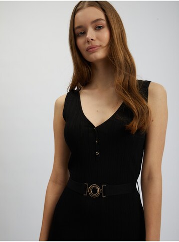 Orsay Knitted dress in Black