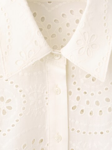 Camicia da donna 'ELEONOR' di MANGO in beige