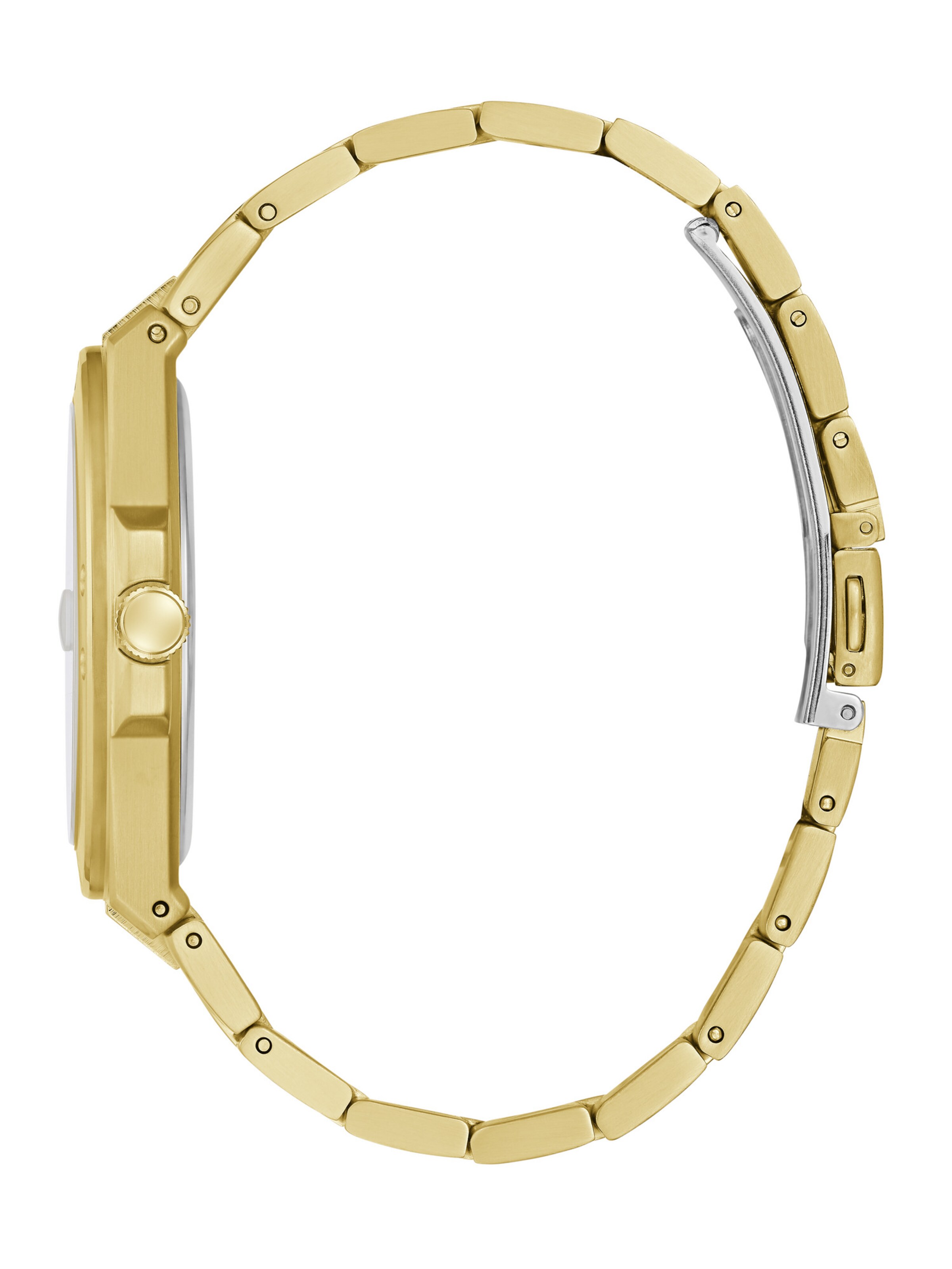 GUESS Analog Watch 'PERSPECTIVE' in Gold
