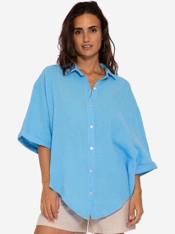 SASSYCLASSY Bluse in Blau